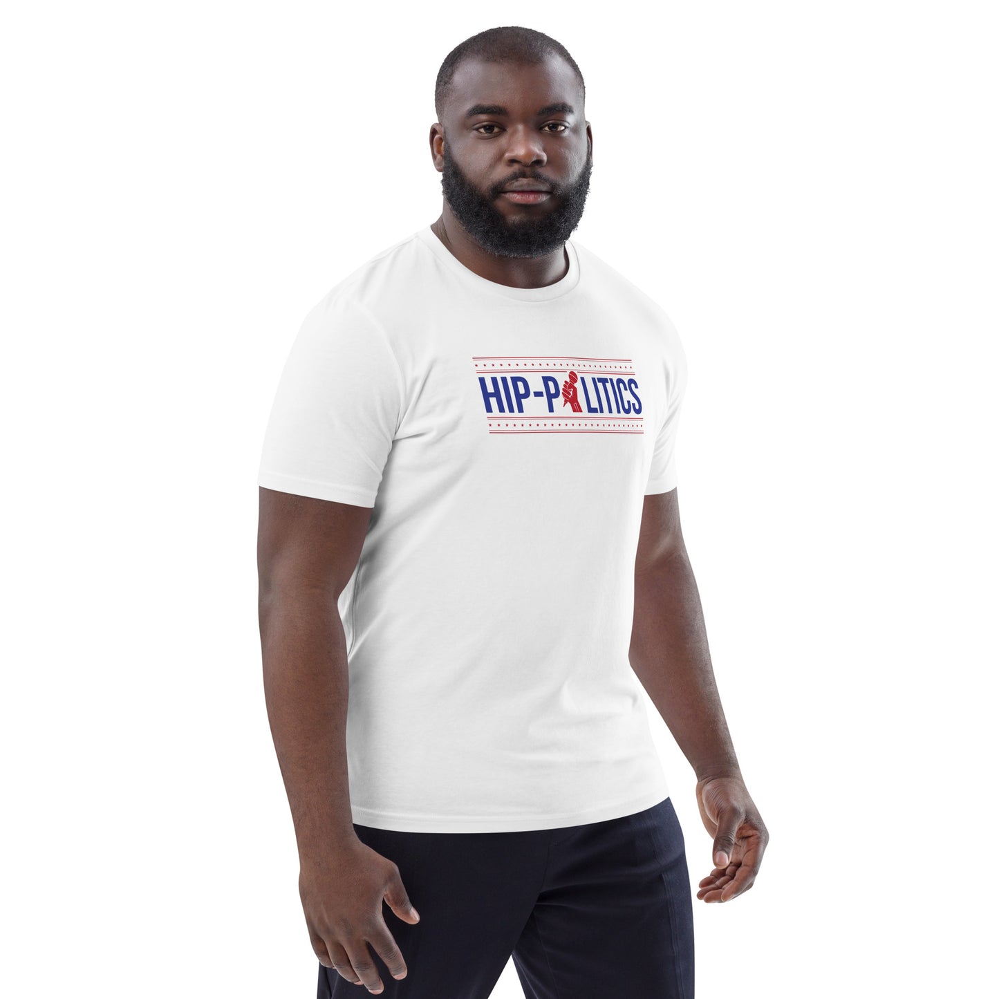 Unisex Summer Color Logo Organic Cotton Tee