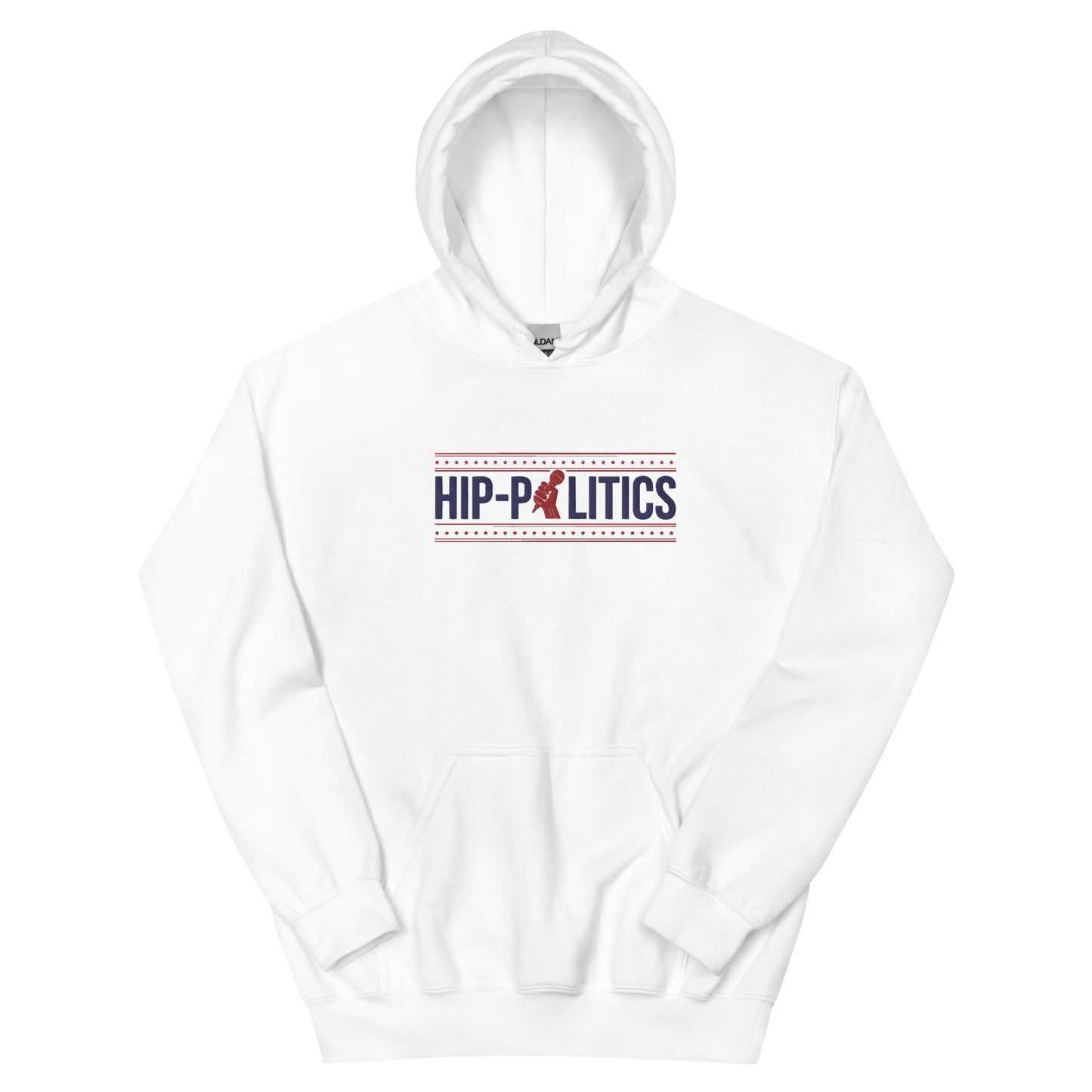 Embroidered Hip-Politics Logo Color Signature Hoodie