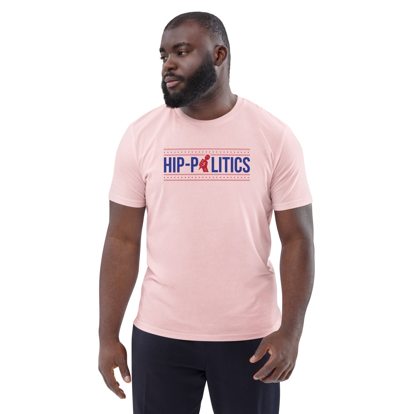 Unisex Summer Color Logo Organic Cotton Tee