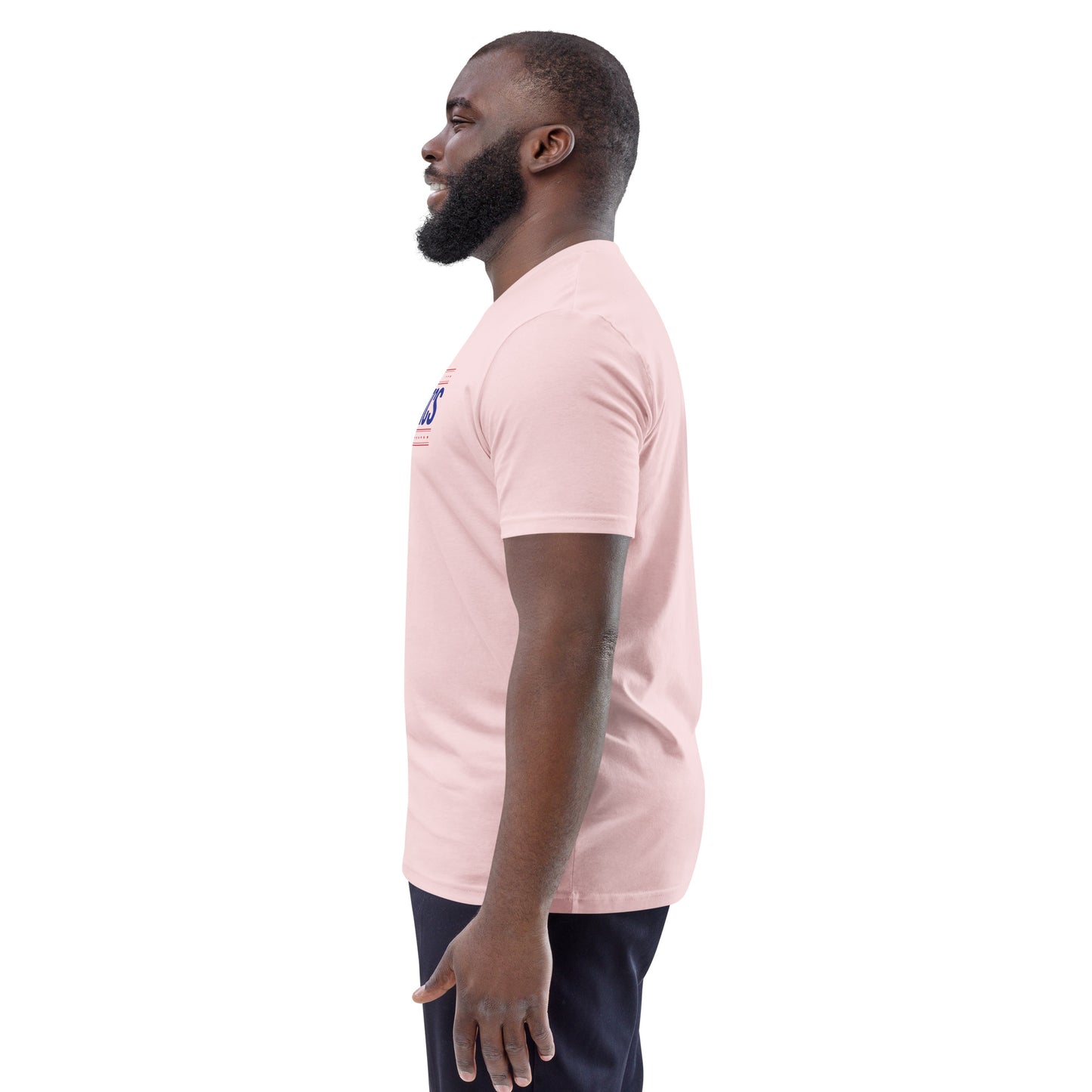 Unisex Summer Color Logo Organic Cotton Tee