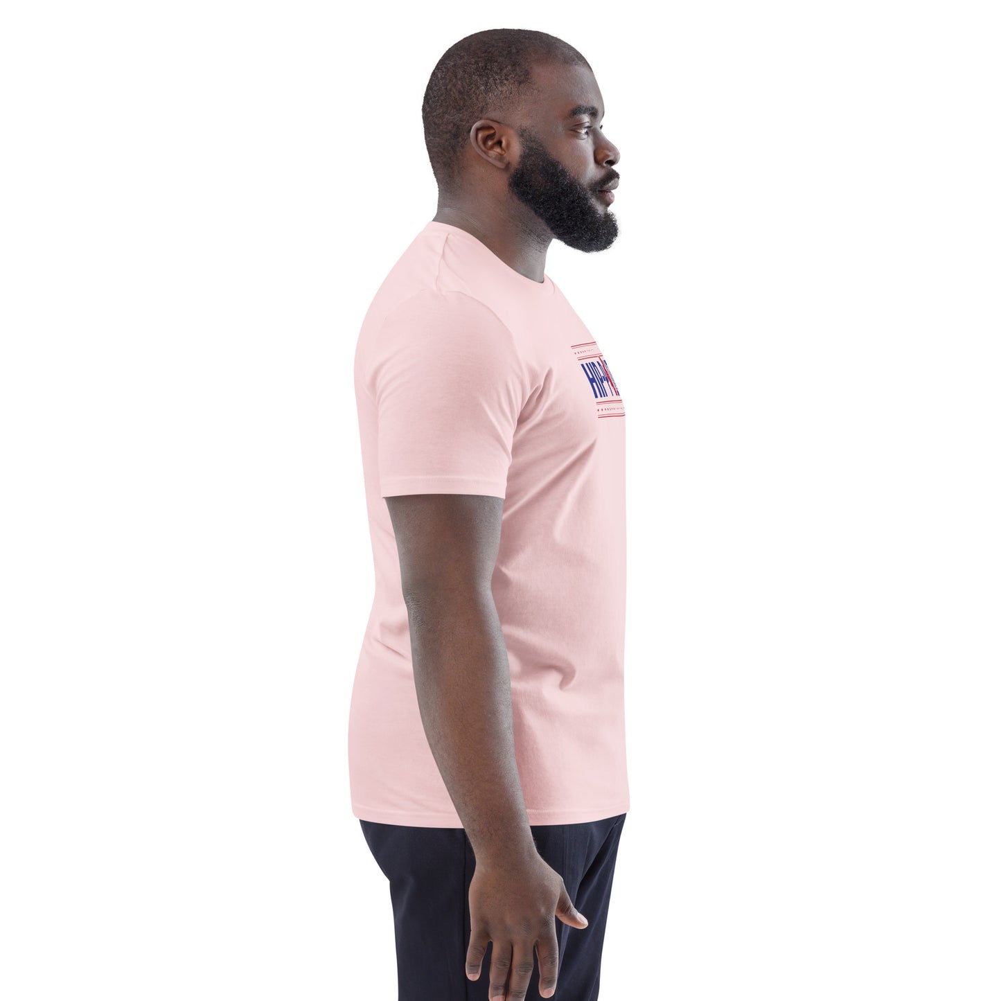 Unisex Summer Color Logo Organic Cotton Tee