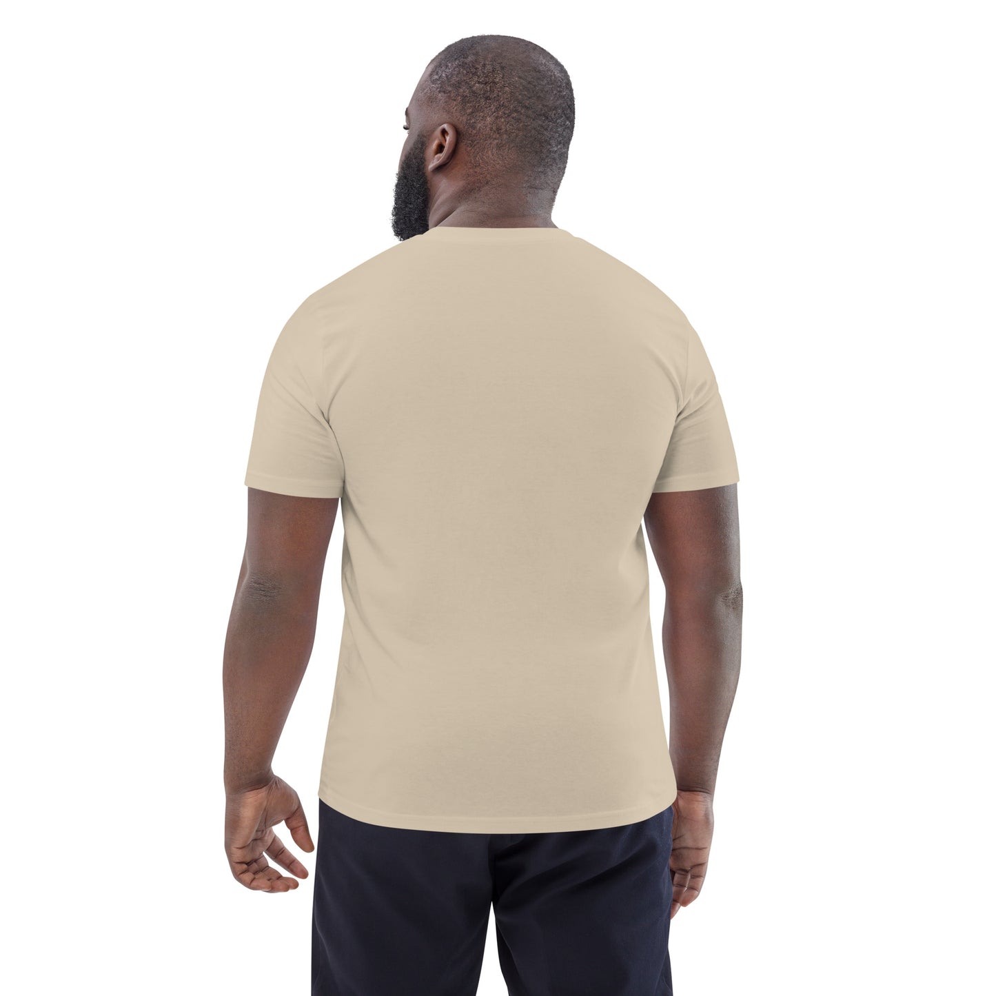 Unisex Summer Color Logo Organic Cotton Tee