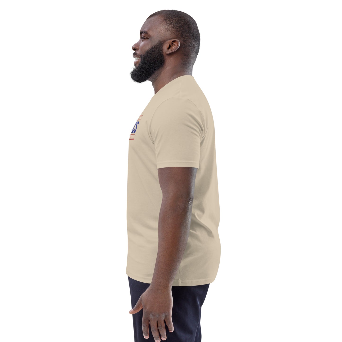Unisex Summer Color Logo Organic Cotton Tee