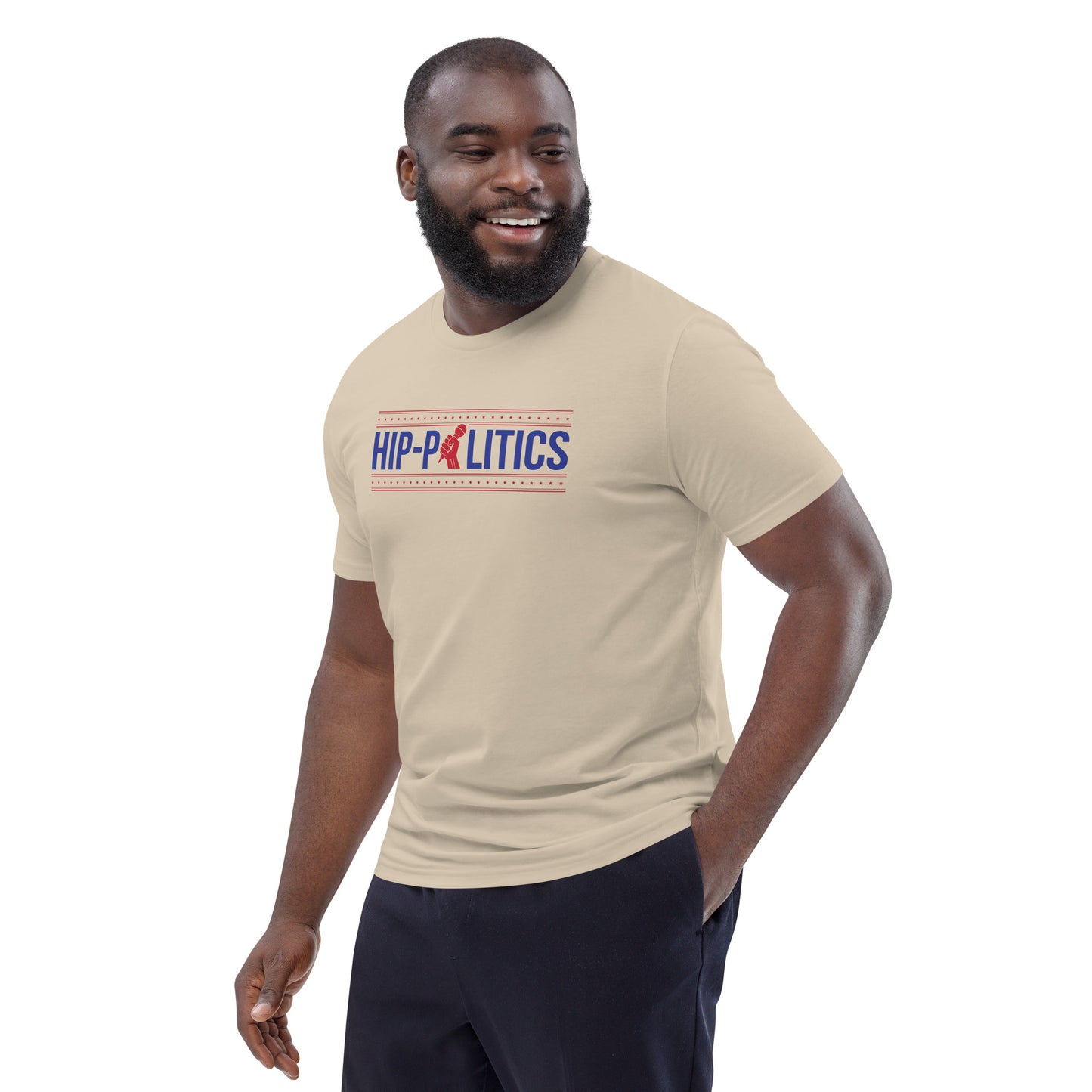 Unisex Summer Color Logo Organic Cotton Tee