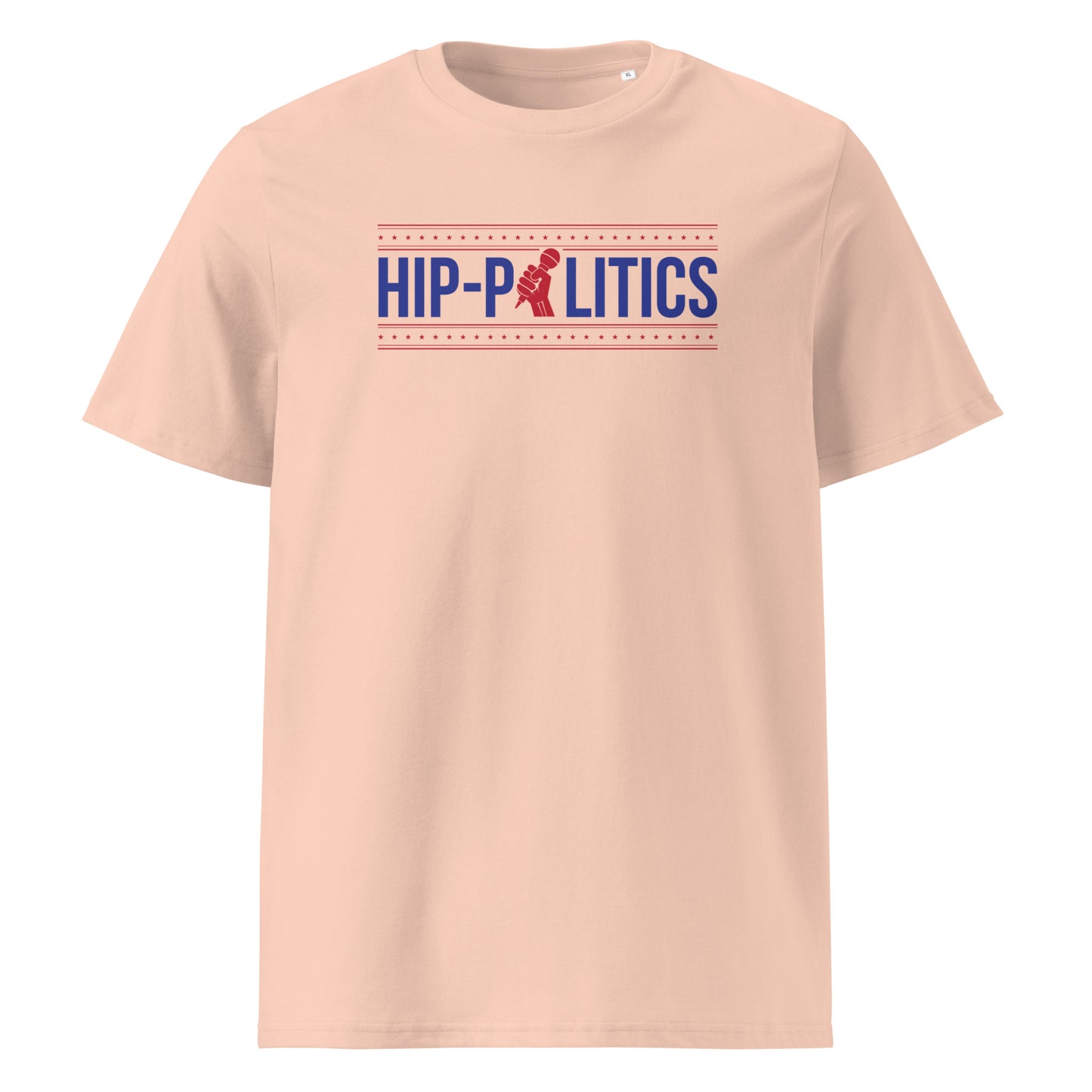 Unisex Summer Color Logo Organic Cotton Tee
