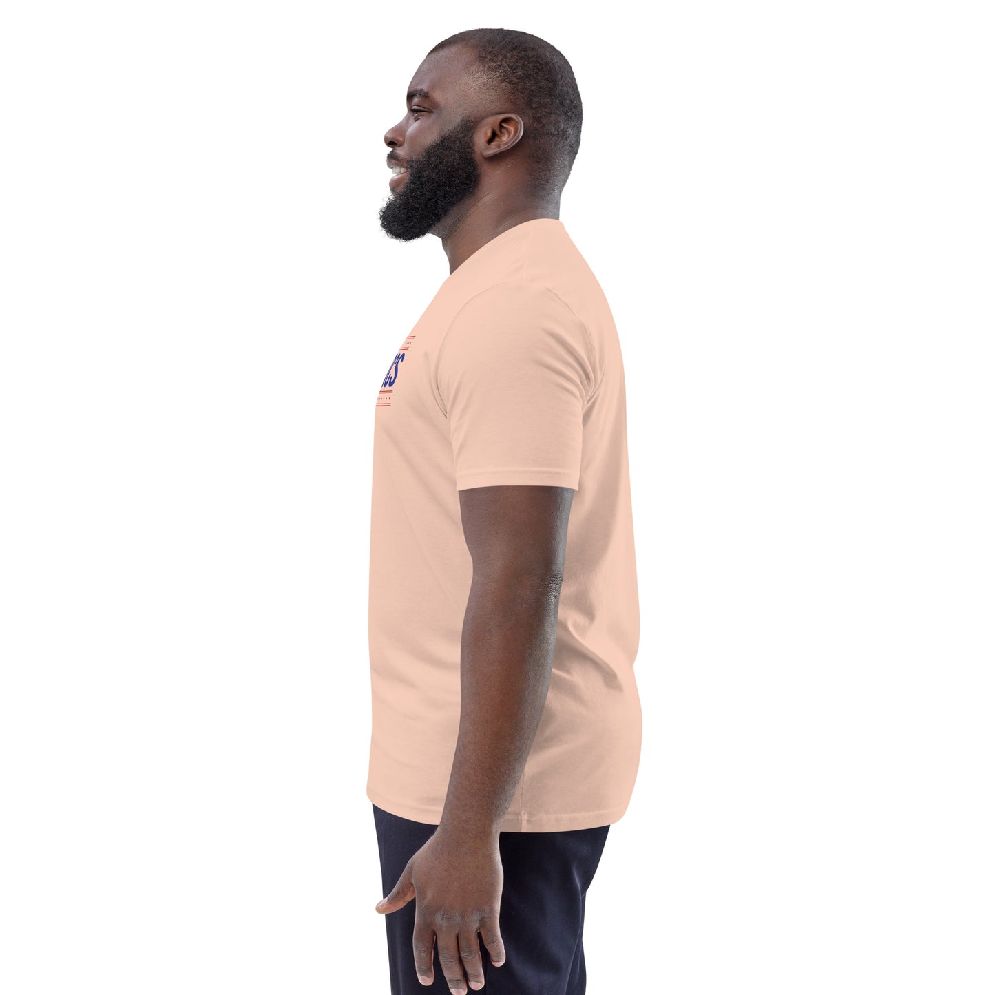 Unisex Summer Color Logo Organic Cotton Tee