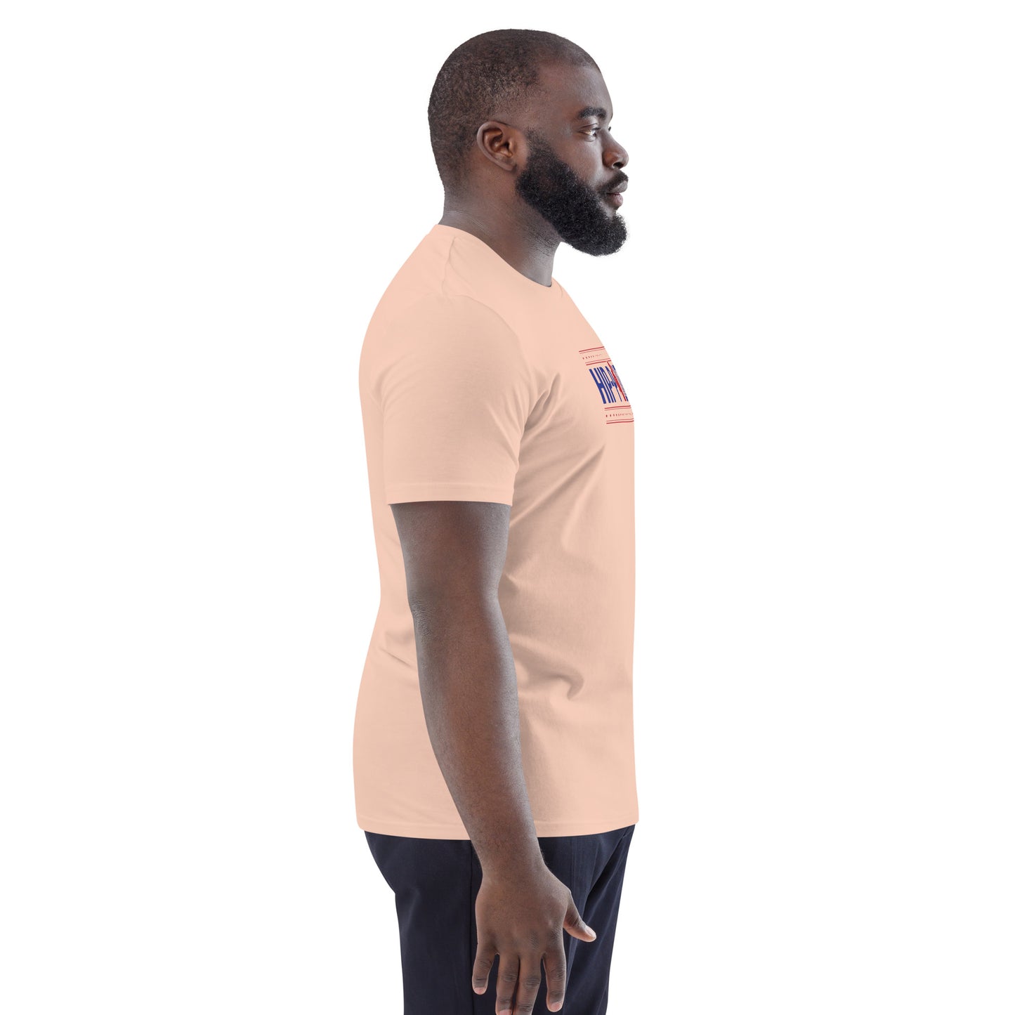Unisex Summer Color Logo Organic Cotton Tee