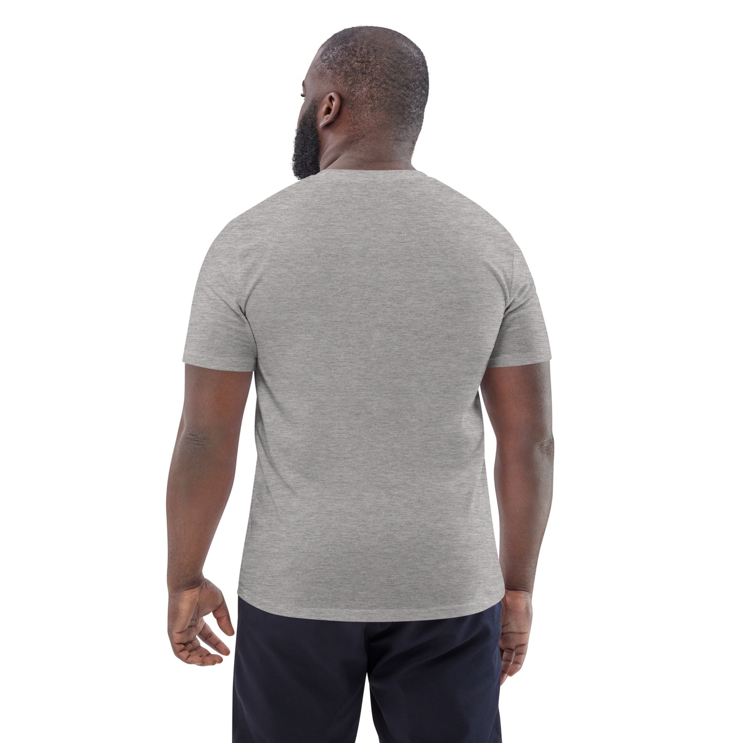 Unisex Summer Color Logo Organic Cotton Tee