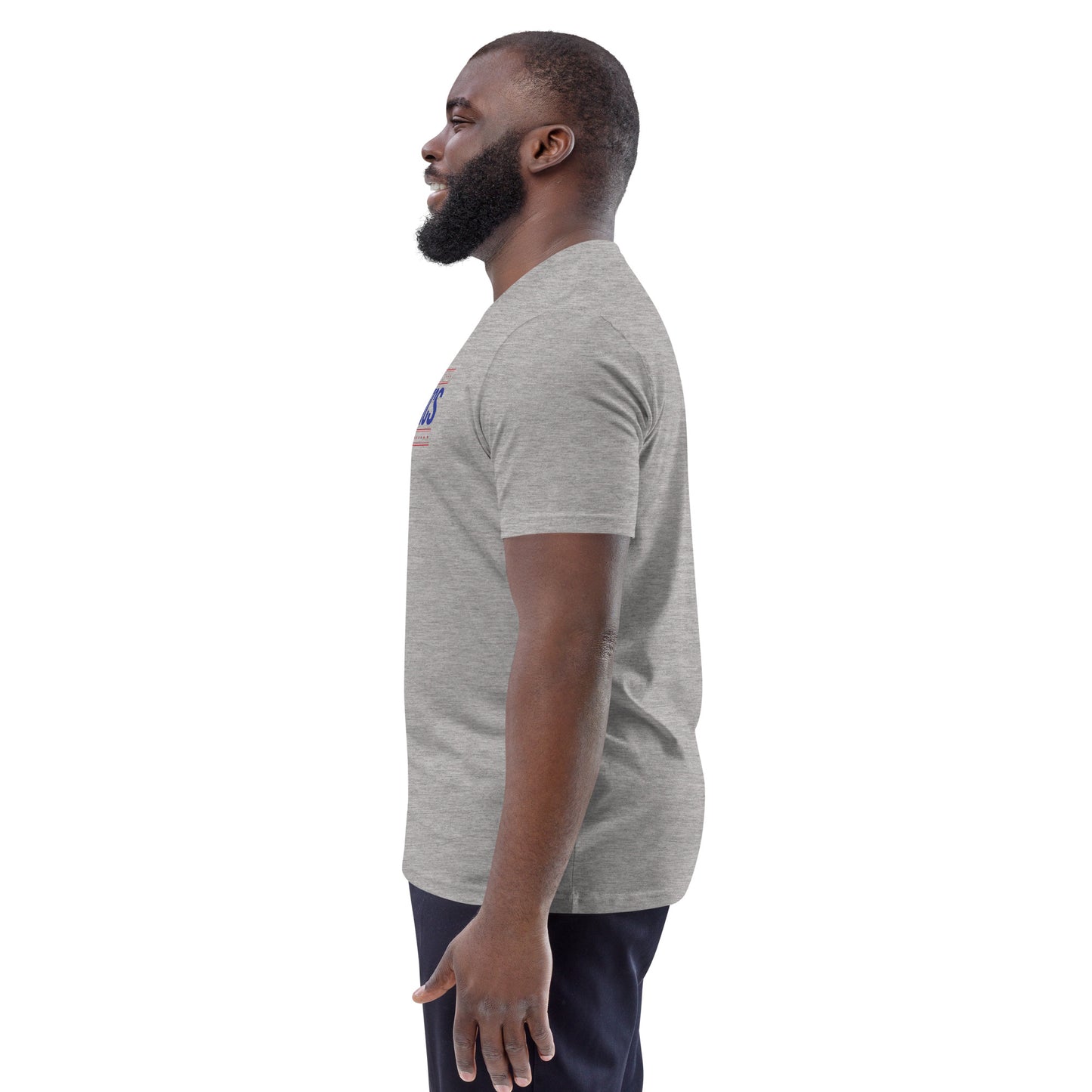 Unisex Summer Color Logo Organic Cotton Tee