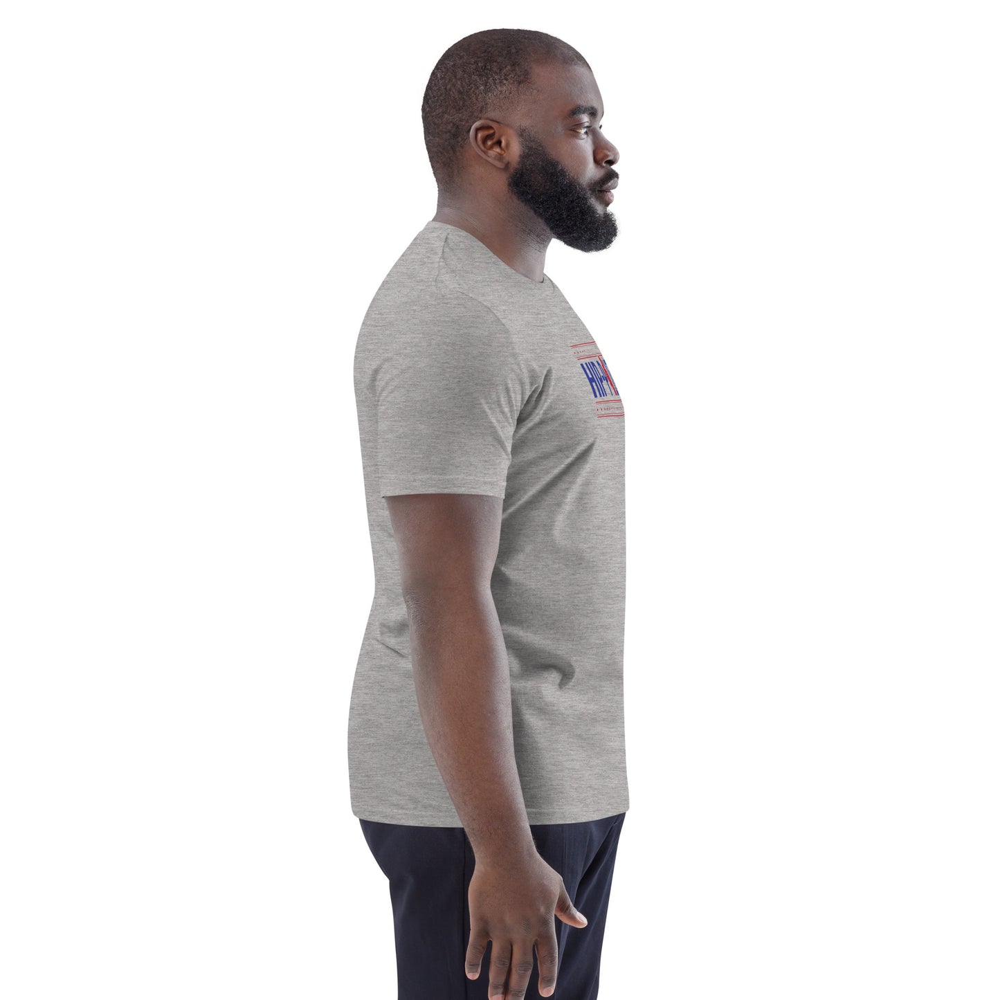 Unisex Summer Color Logo Organic Cotton Tee