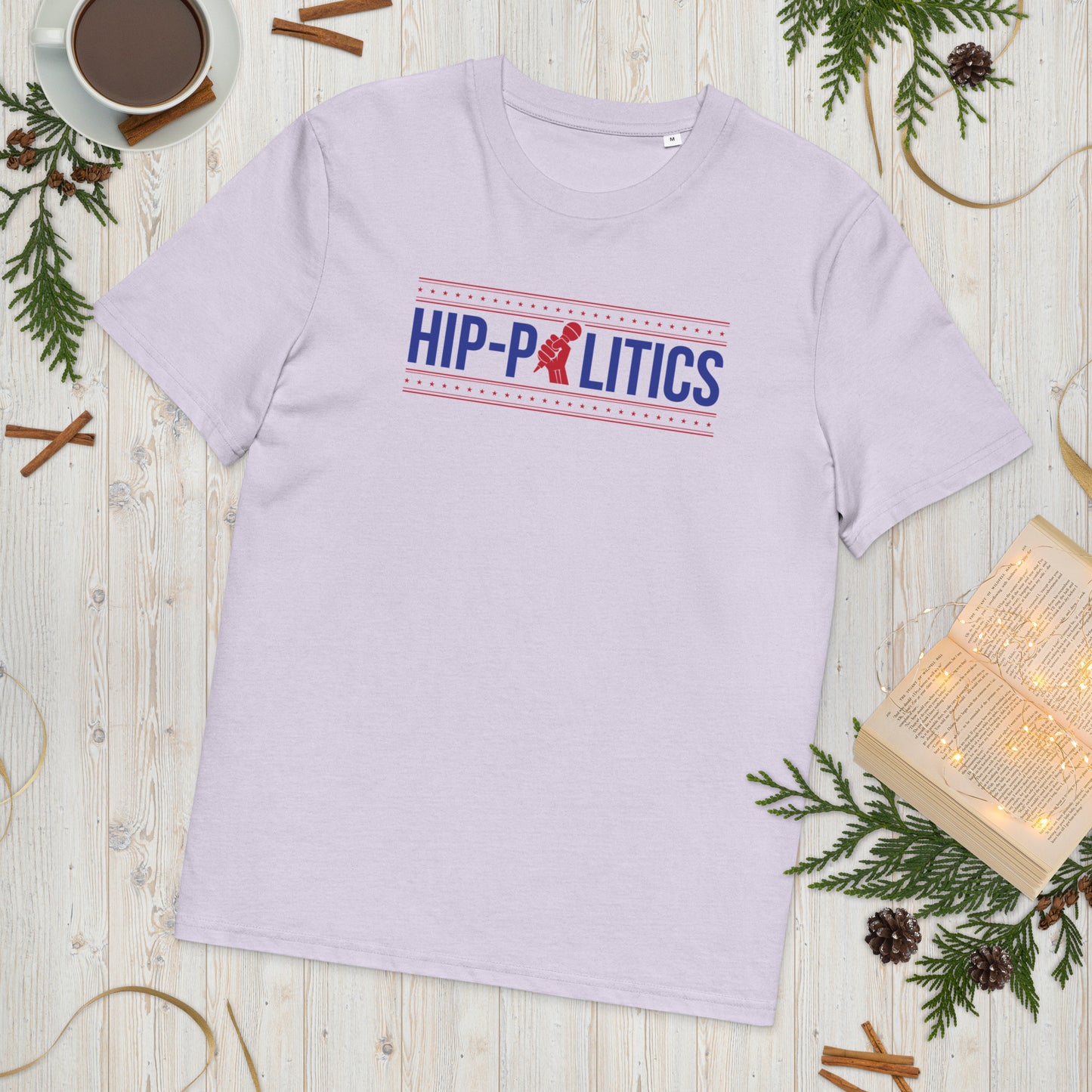 Unisex Summer Color Logo Organic Cotton Tee