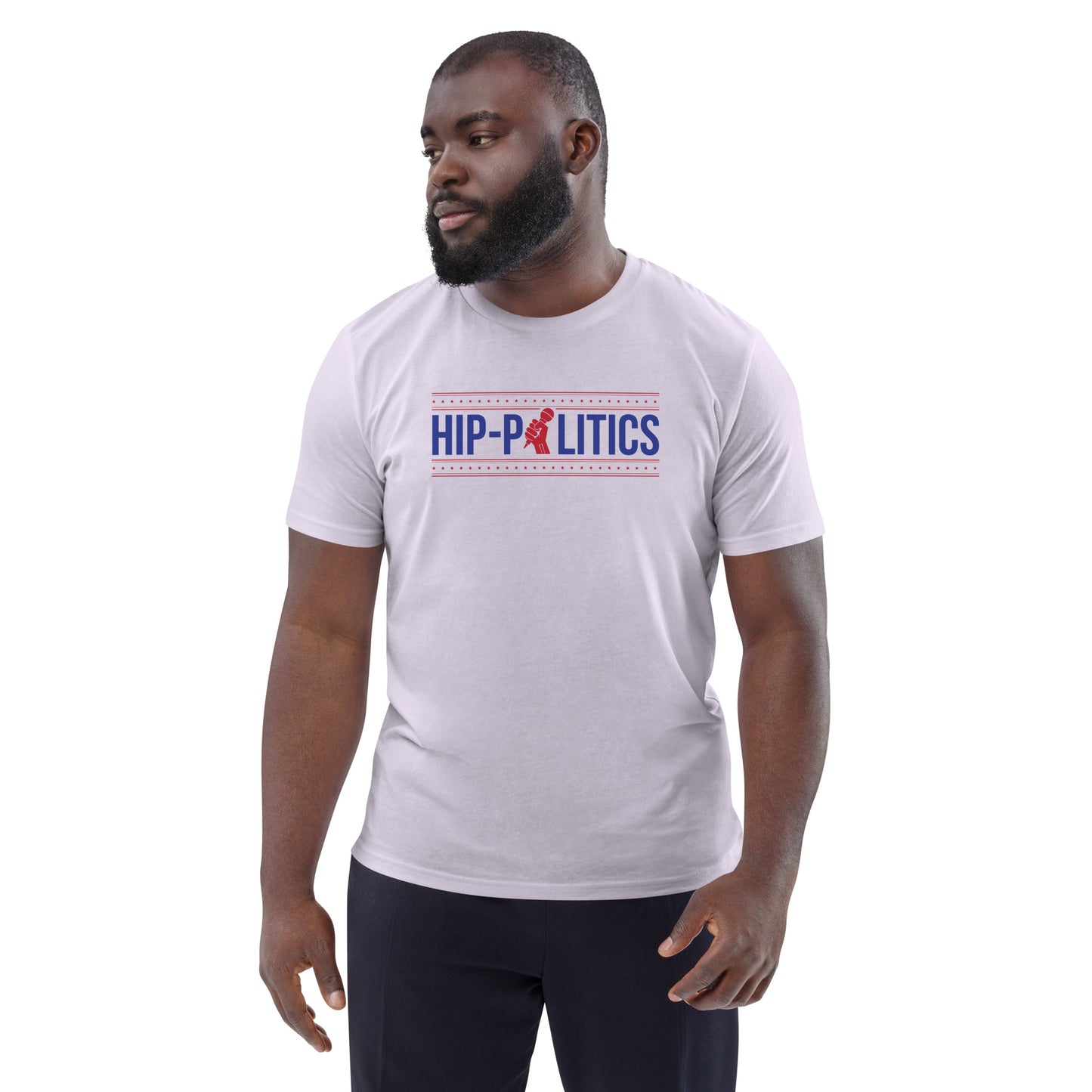 Unisex Summer Color Logo Organic Cotton Tee