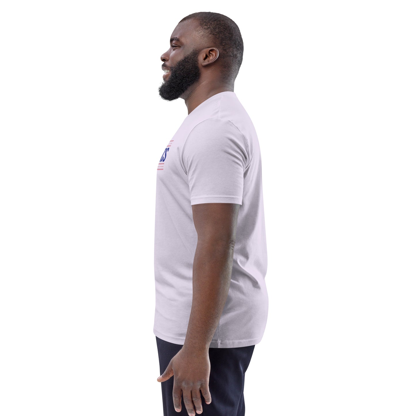 Unisex Summer Color Logo Organic Cotton Tee