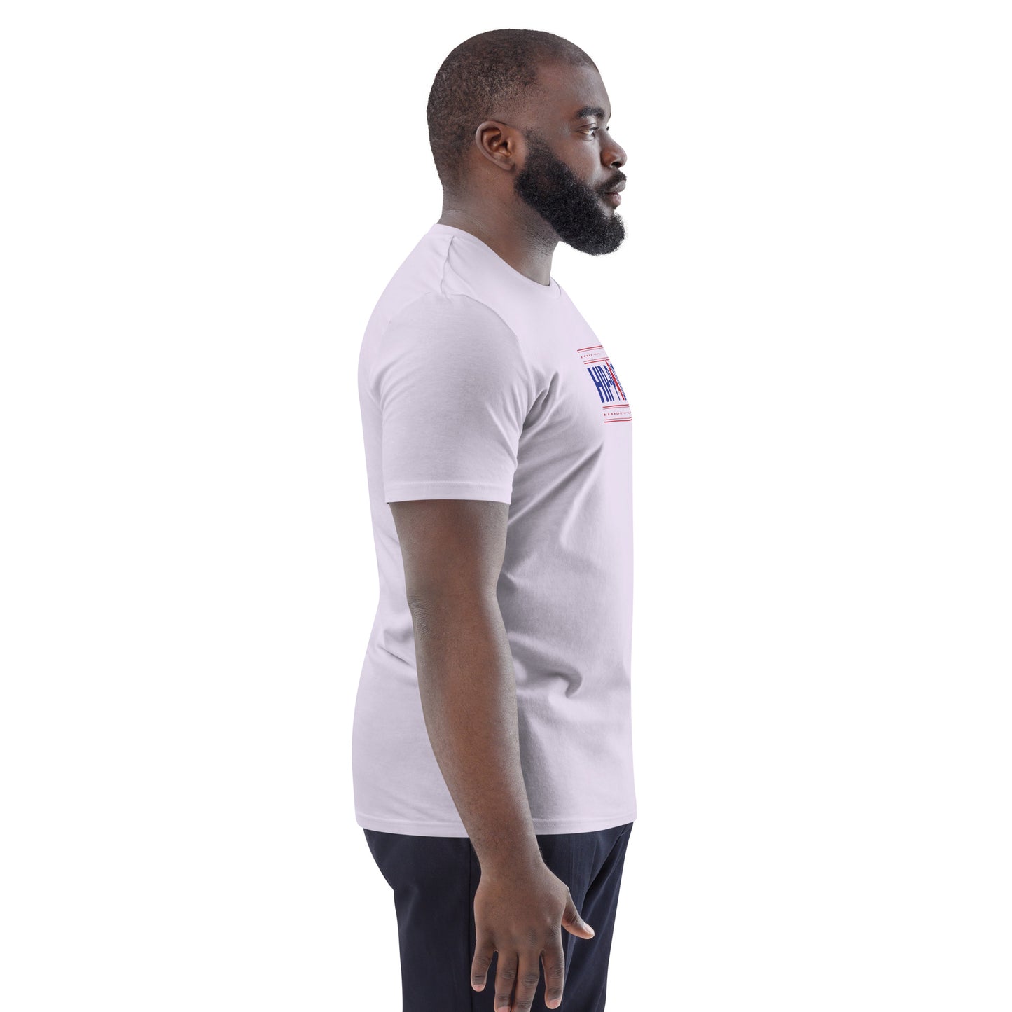 Unisex Summer Color Logo Organic Cotton Tee
