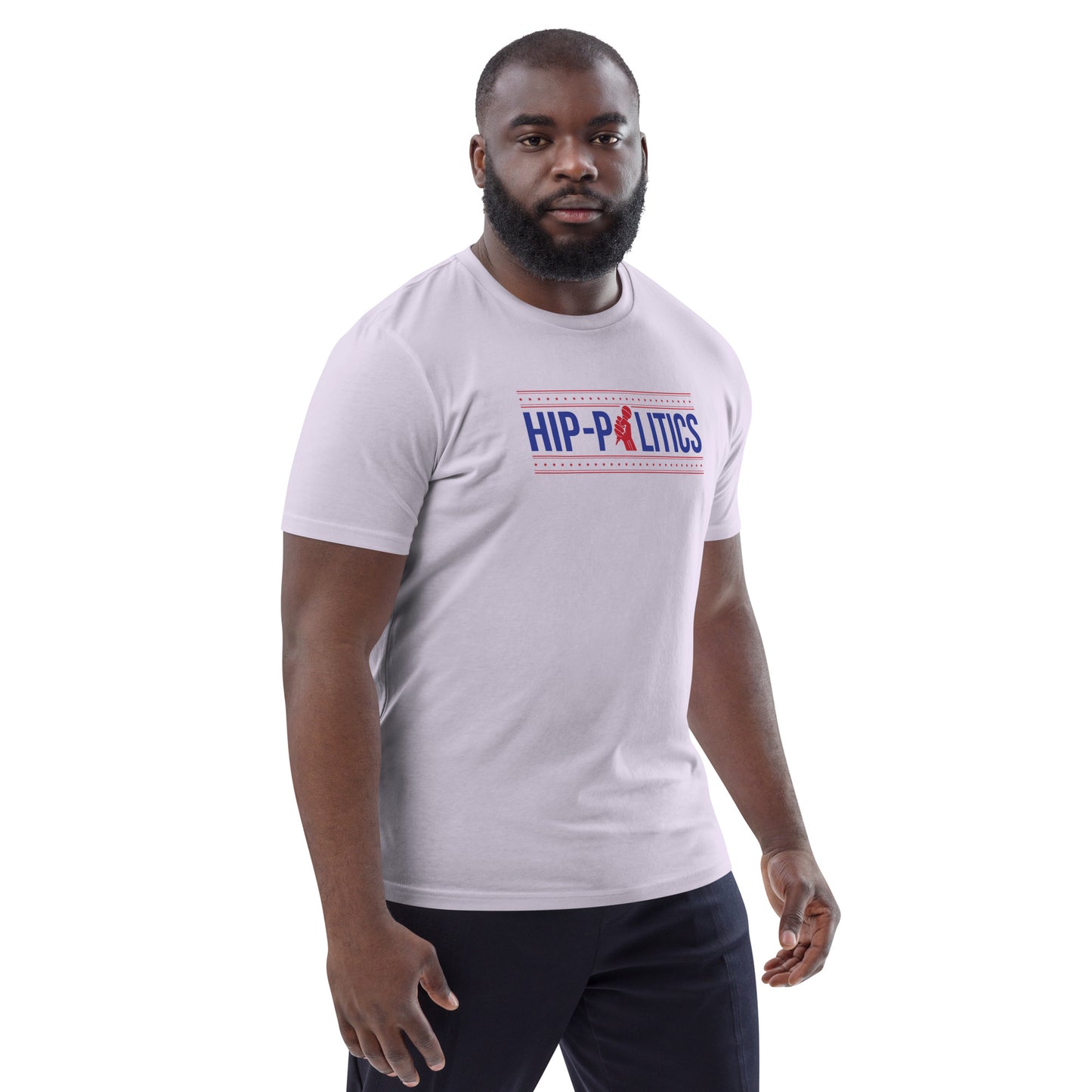 Unisex Summer Color Logo Organic Cotton Tee