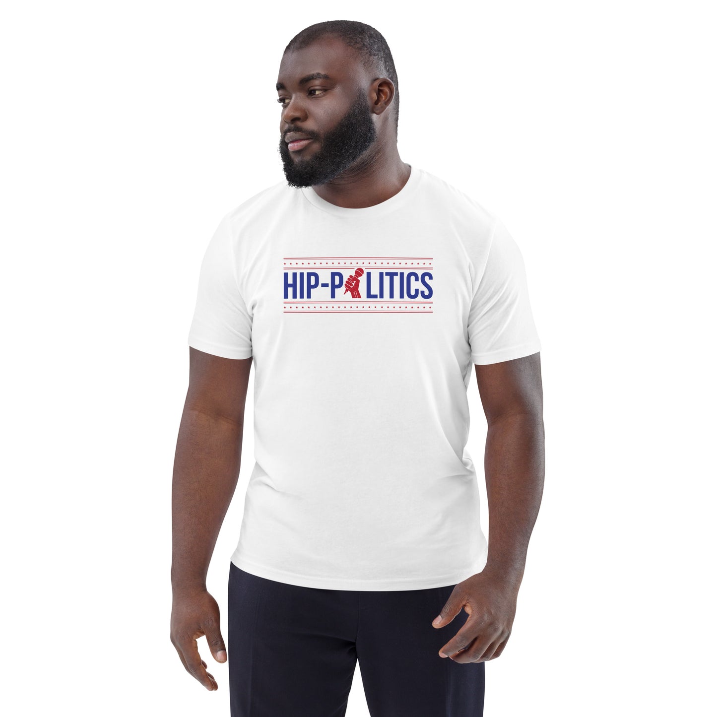 Unisex Summer Color Logo Organic Cotton Tee