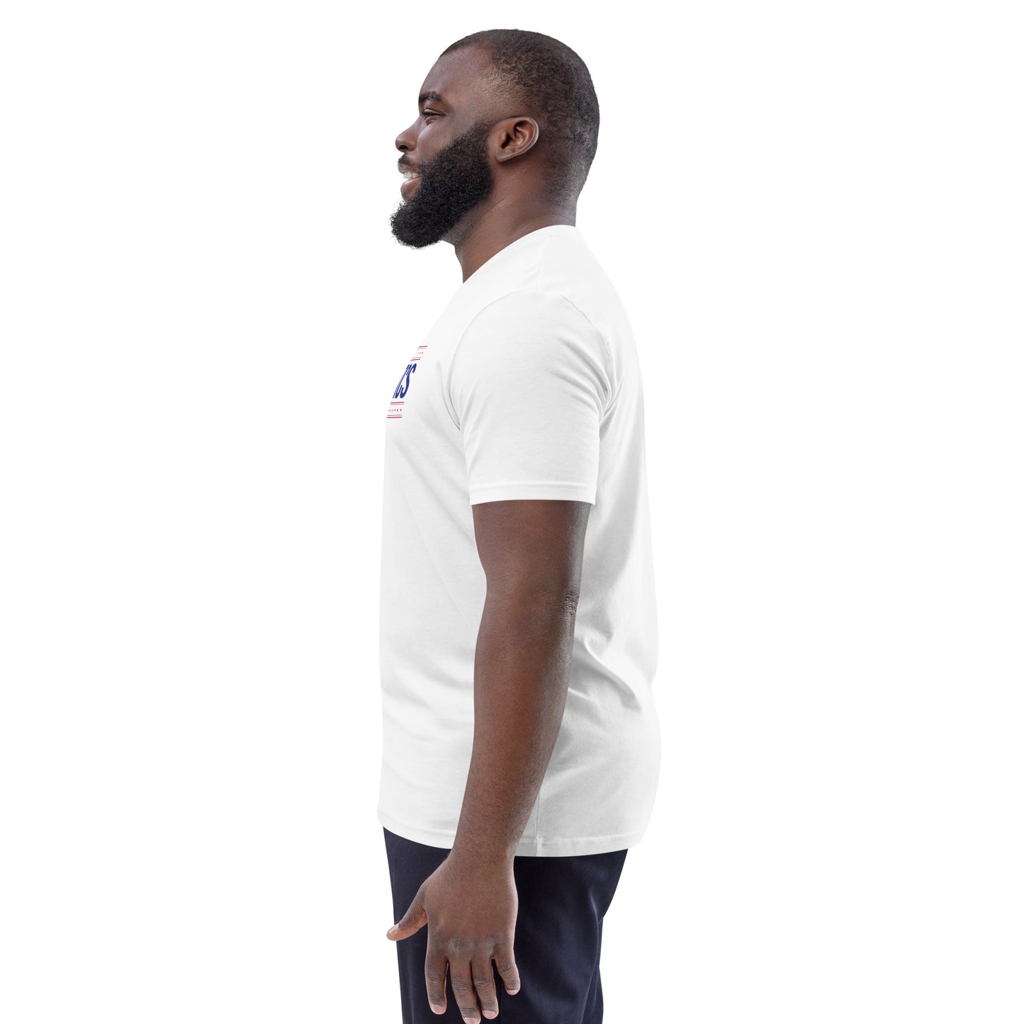 Unisex Summer Color Logo Organic Cotton Tee