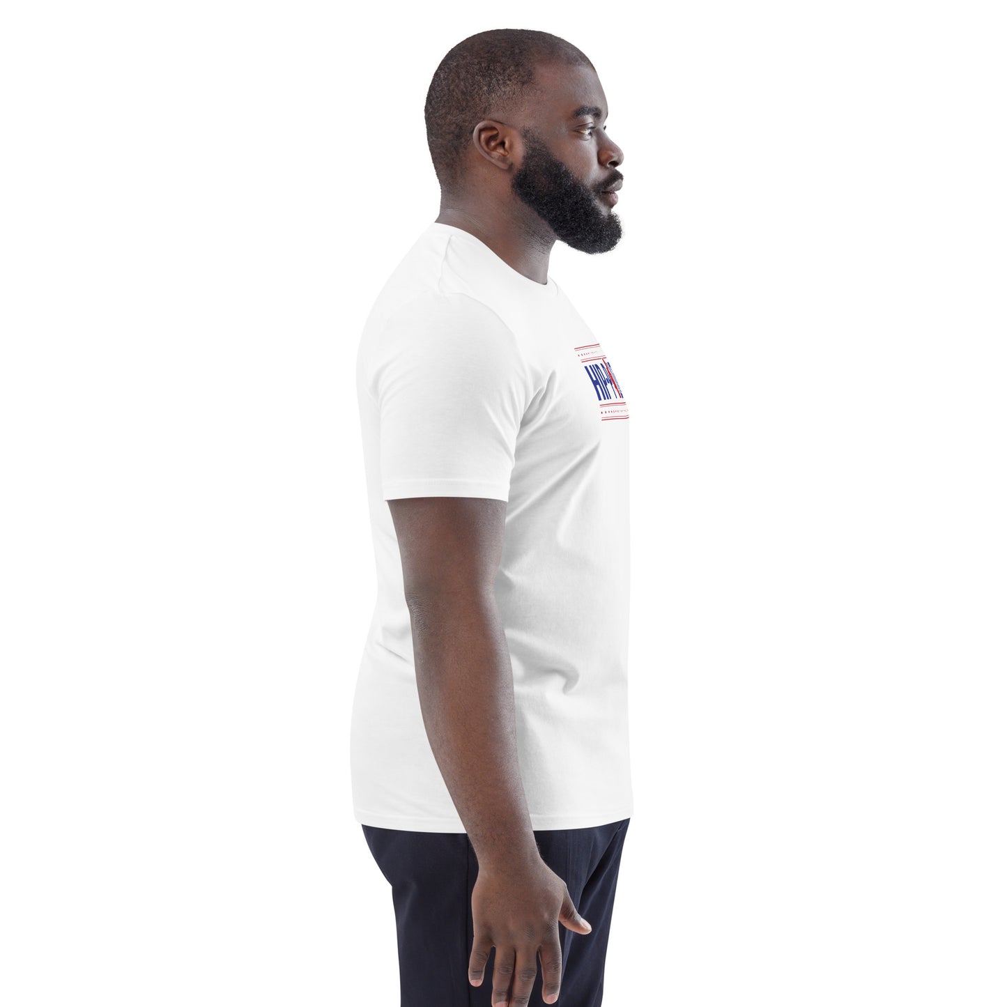 Unisex Summer Color Logo Organic Cotton Tee