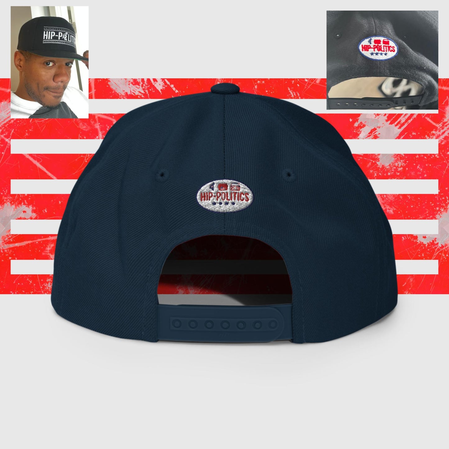 Classic Hip-Politics Logo Snapback