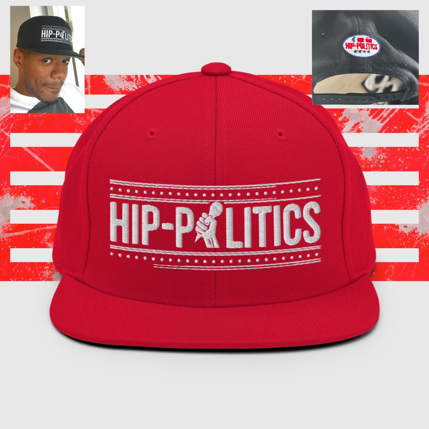 Classic Hip-Politics Logo Snapback